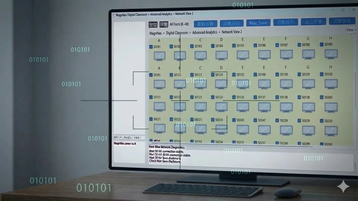 MagnNex電腦教室數位智能管理系統